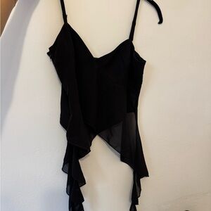 Elegant Black Women's Camisole Top